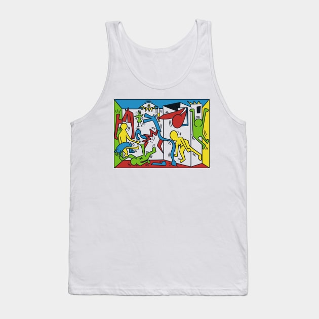 Haring Guernica Tank Top by aStro678
